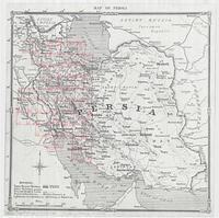Survey of India: Key map to Persia