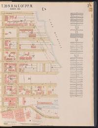 Greeley, Carlson & Company's second atlas of the city of Chicago ... with all subdivisions, railroads, docks and buildings upon a scale of 100 feet to one inch. Volume 1