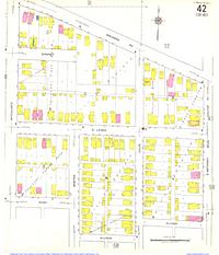 Sanborn Map [Indiana--Fort Wayne] {1918} sheet 42