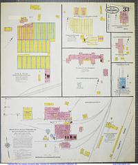 Sanborn Map [Indiana--Vincennes] {1916} sheet 33