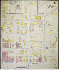Sanborn Map [Indiana--Greencastle] {1898} sheet 3