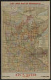 Map of Minnesota : state lands