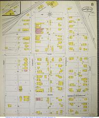 Sanborn Map [Indiana--Huntington] {1898} sheet 8