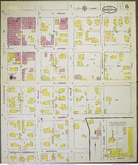 Sanborn Map [Indiana--Greencastle] {1913} sheet 6